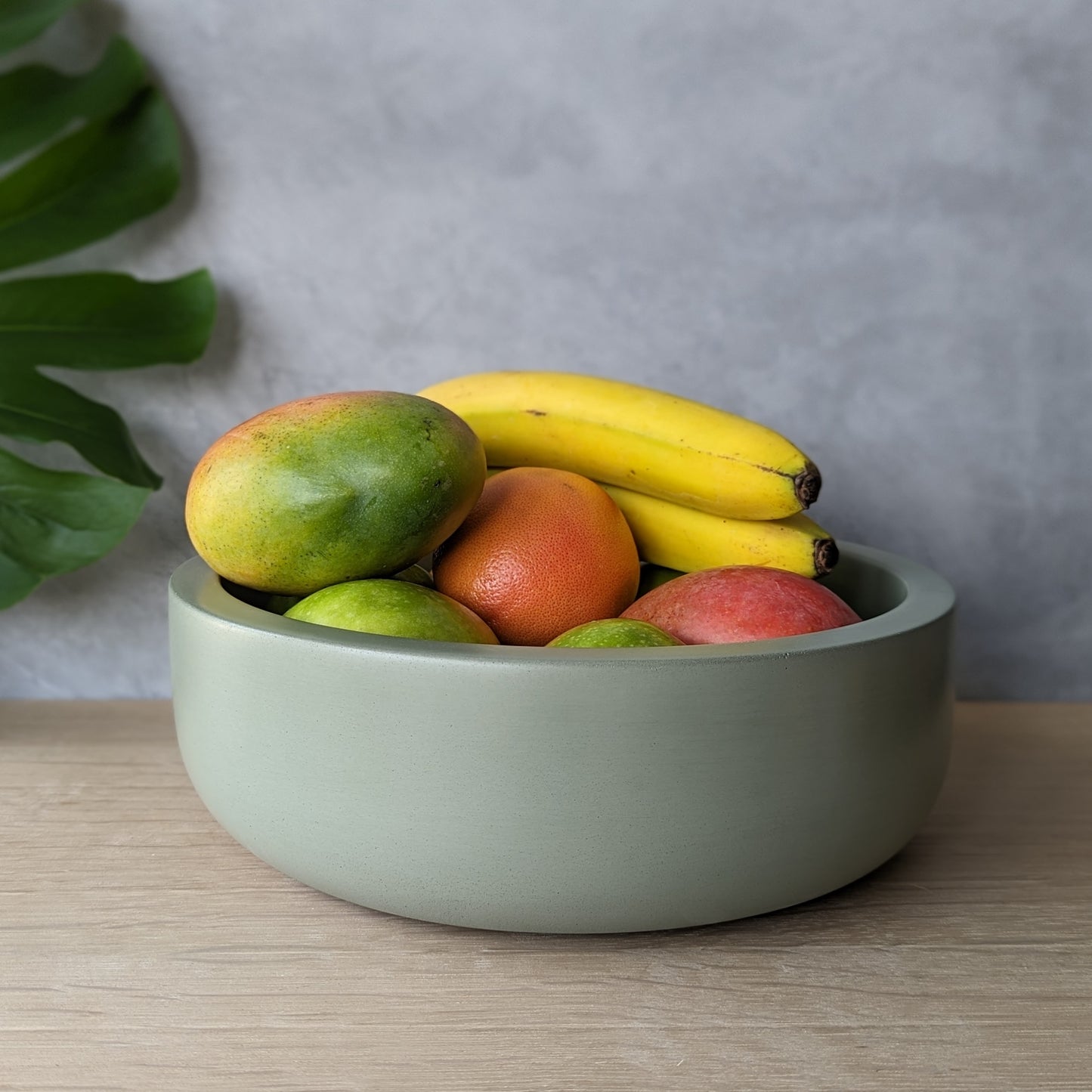 Heavy Concrete Fruit Bowl