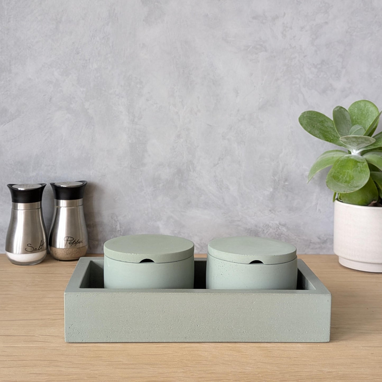 Concrete Trifold Paper Towel Tray