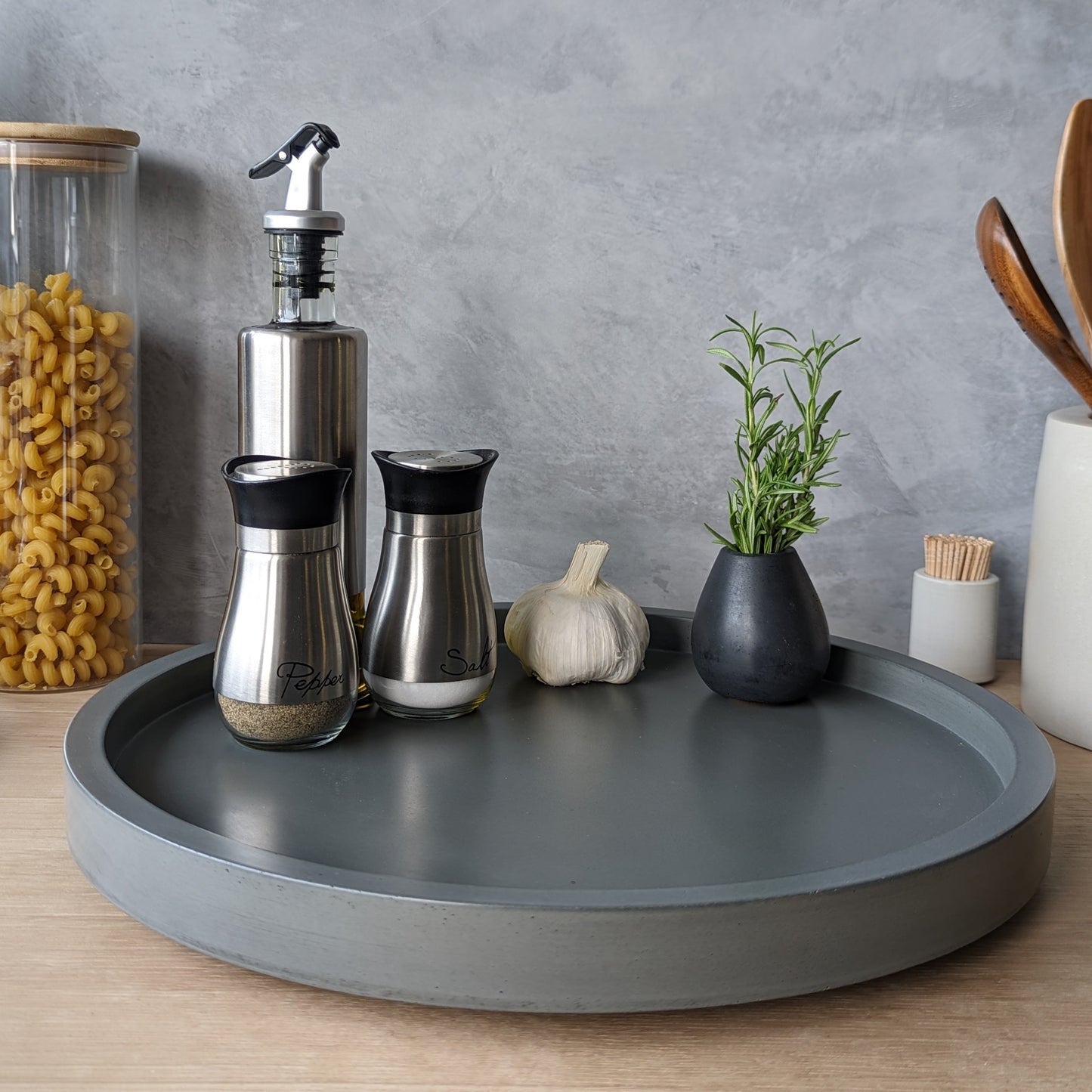 13.5" or 15" Concrete Lazy Susan Turntable