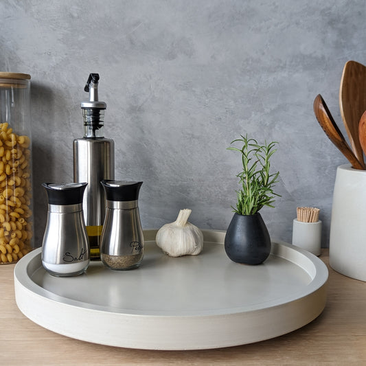 13.5" or 15" Concrete Lazy Susan Turntable