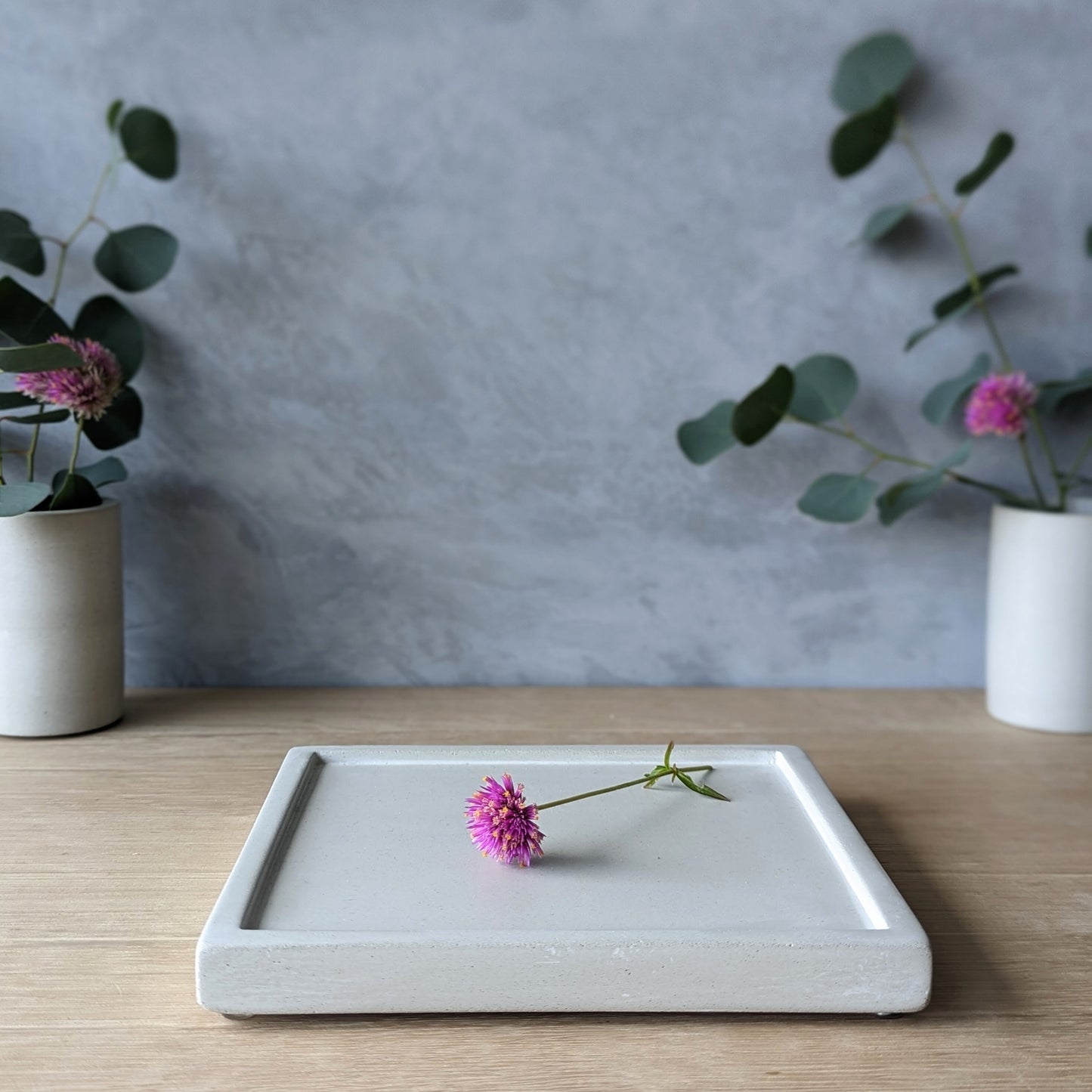 7.25" Square Concrete Tray