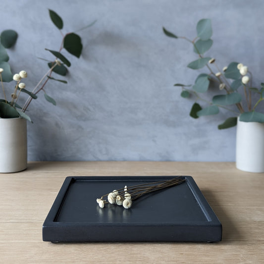 7.25" Square Concrete Tray