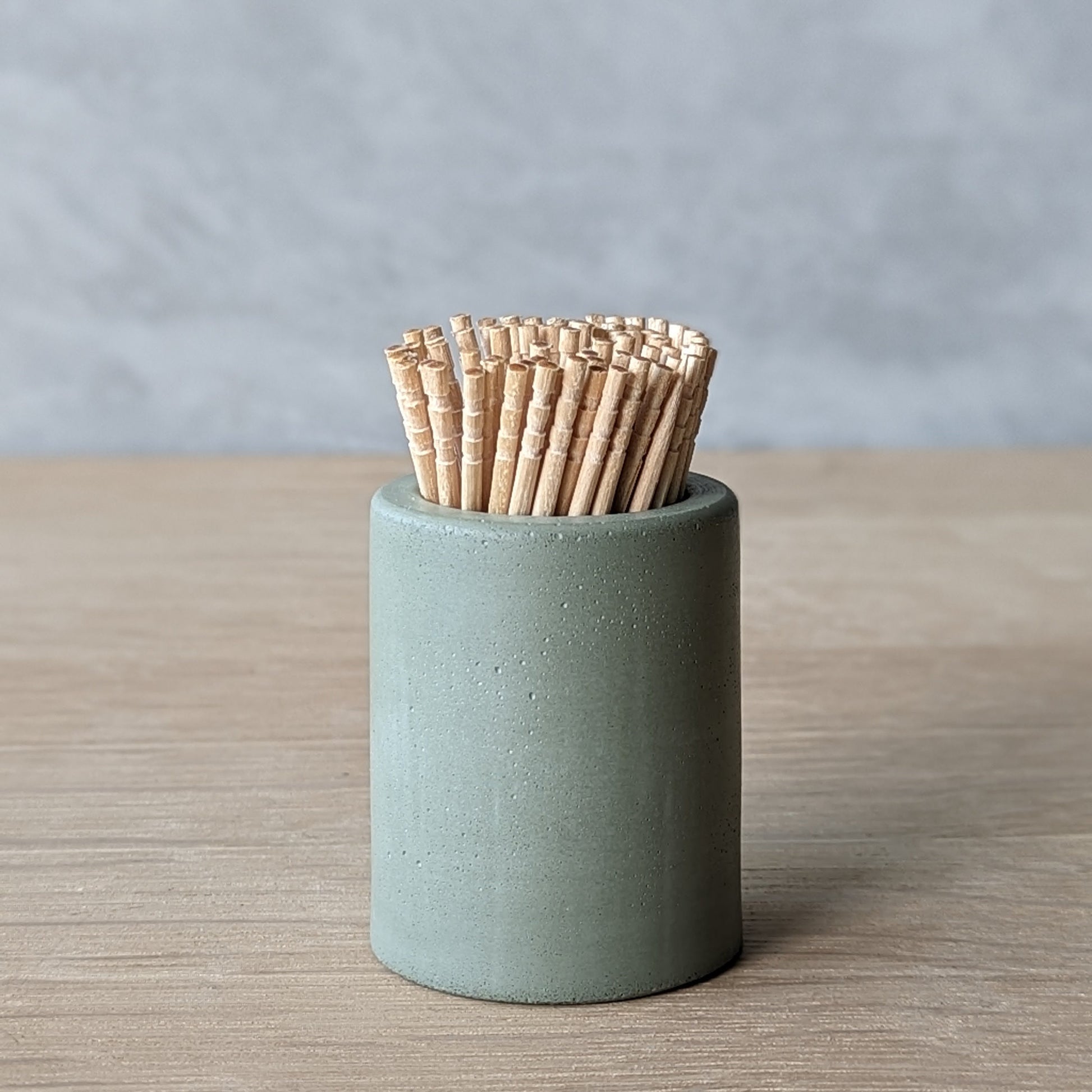 Concrete Toothpick Holder