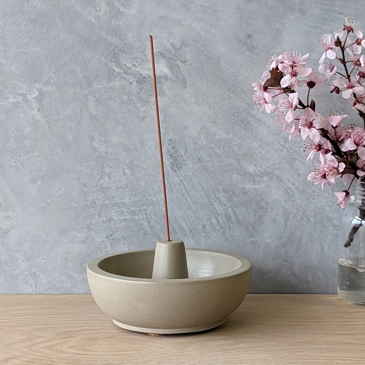 Concrete Incense Burner