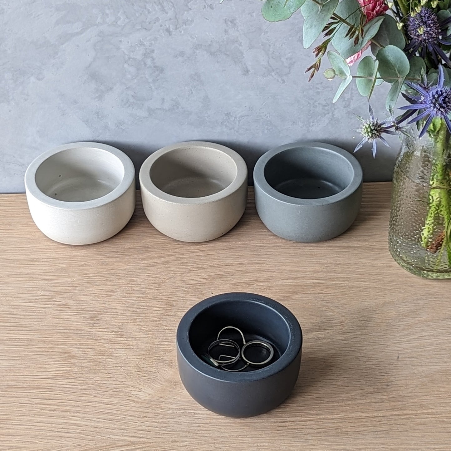 Concrete Ring Dish | Pinch Bowl | Catchall