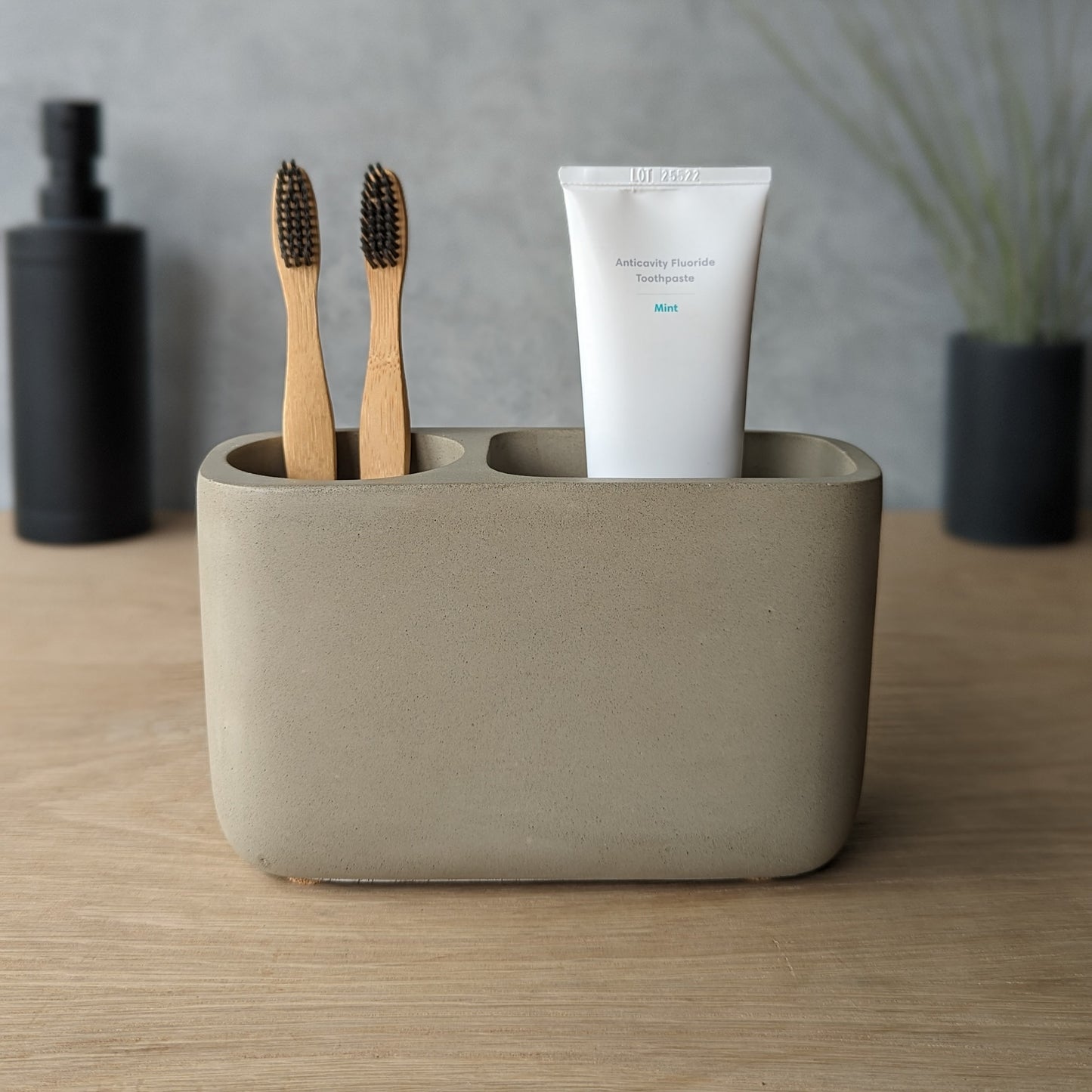 Concrete Toothbrush Holder