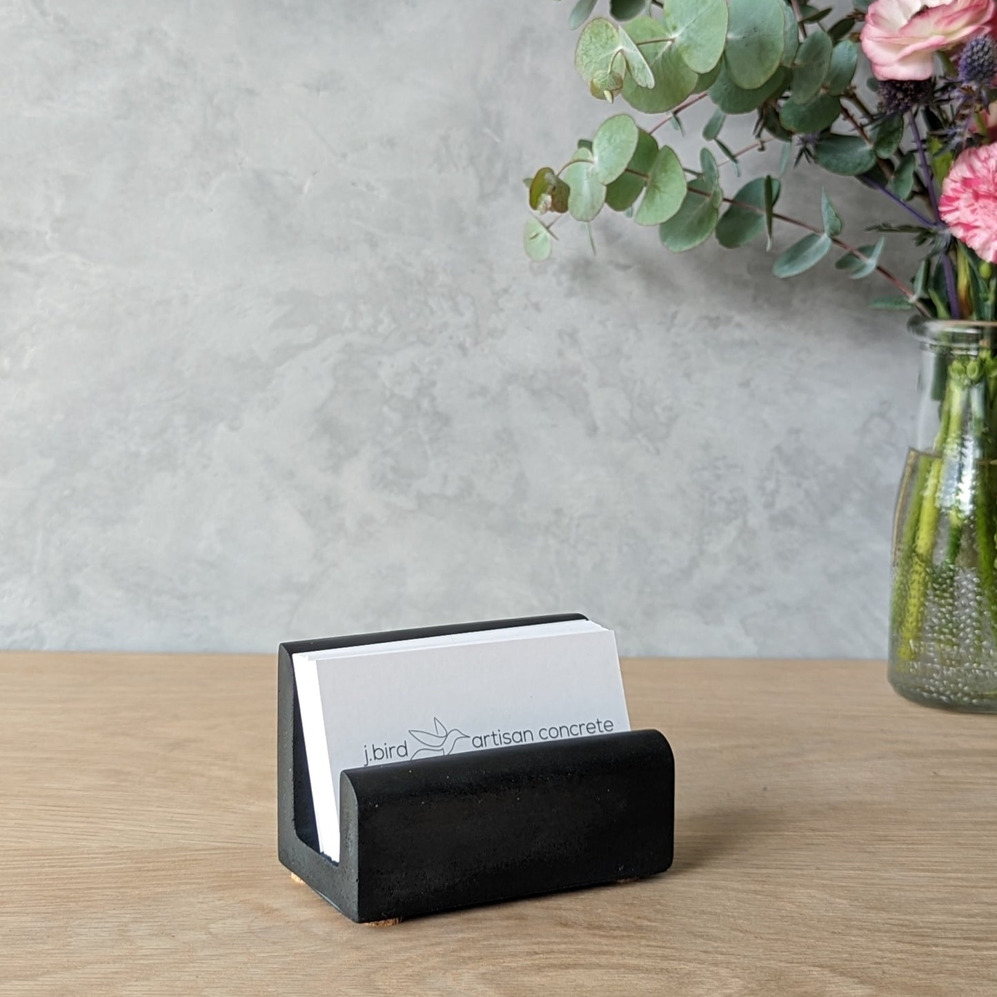 Concrete Business Card Holder
