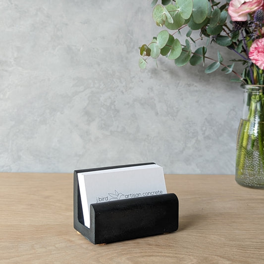 Concrete Business Card Holder