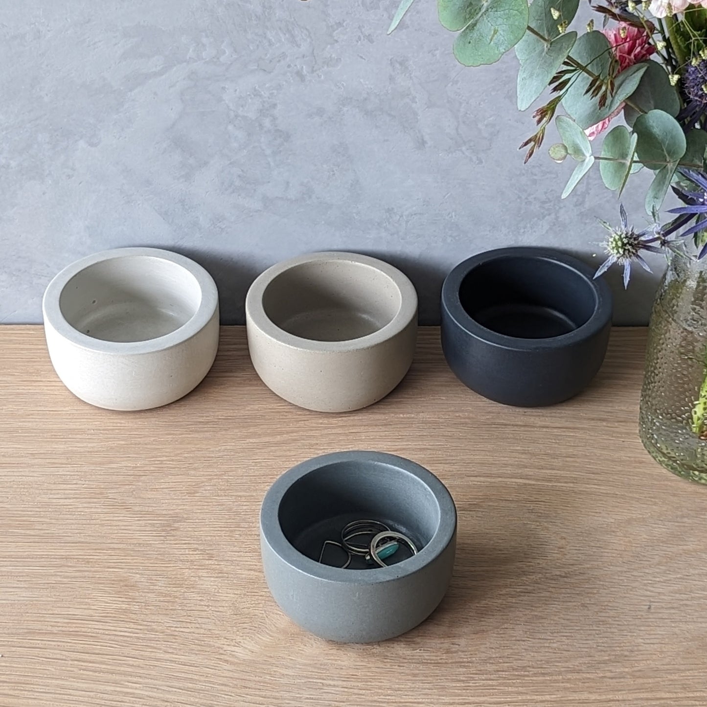 Concrete Ring Dish | Pinch Bowl | Catchall