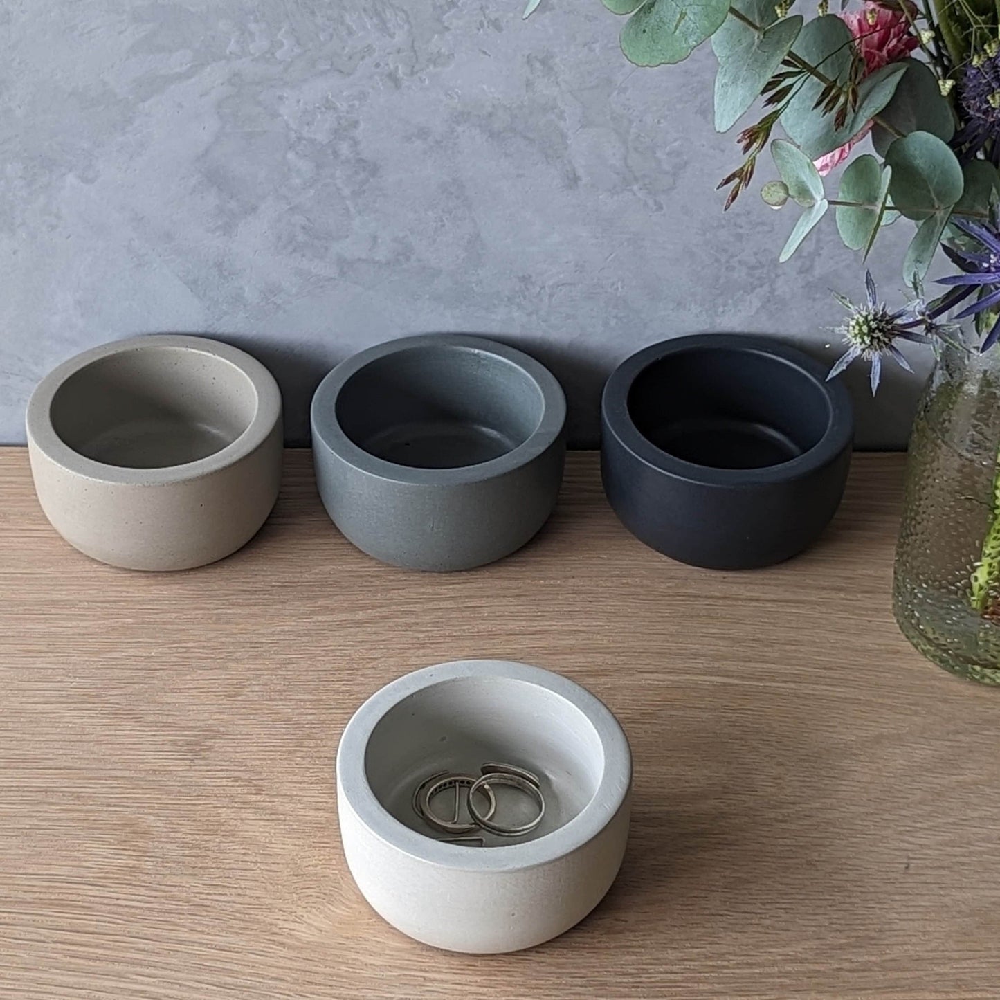 Concrete Ring Dish | Pinch Bowl | Catchall