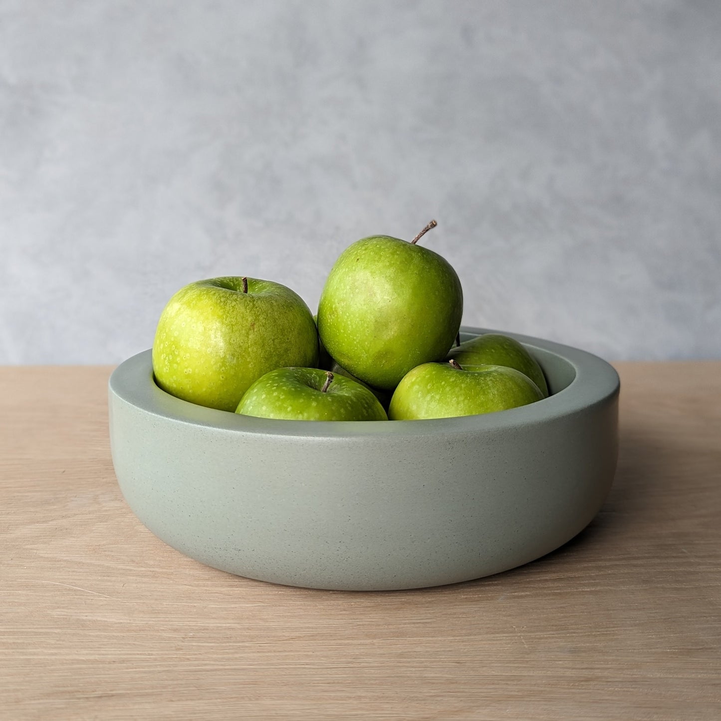 9" Heavy Concrete Fruit Bowl