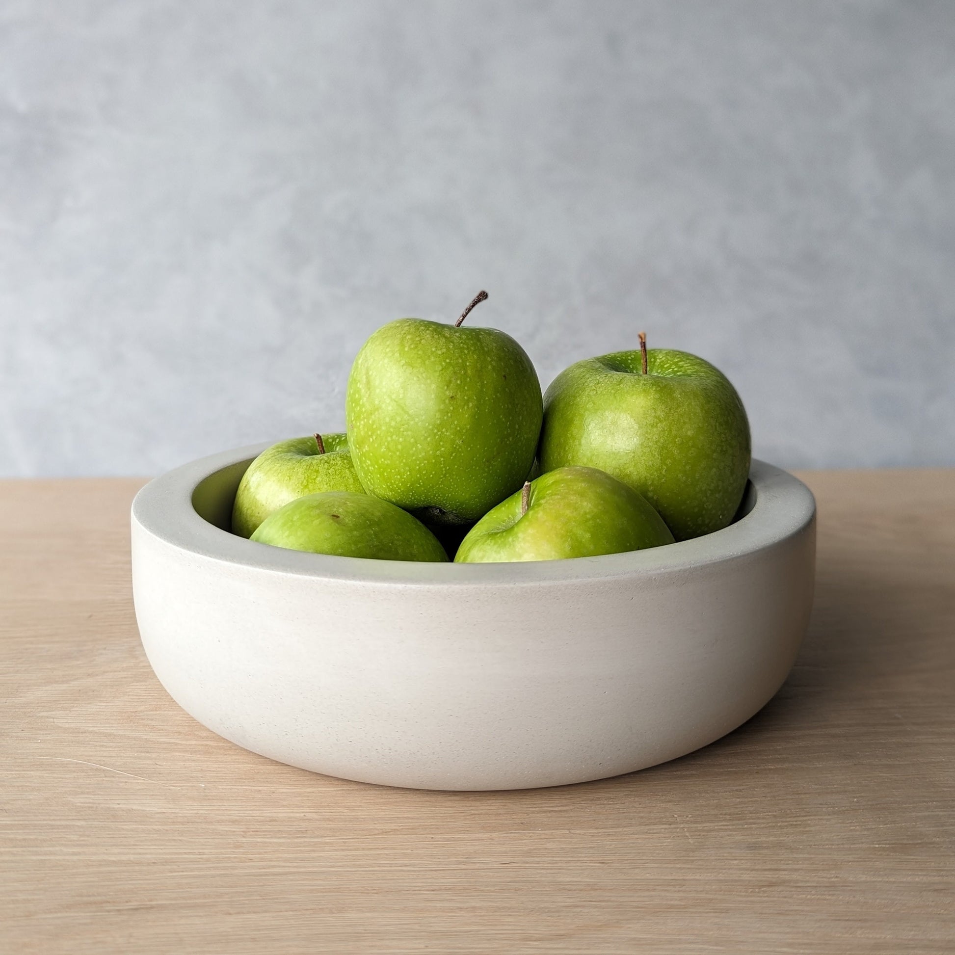 9" Heavy Concrete Fruit Bowl