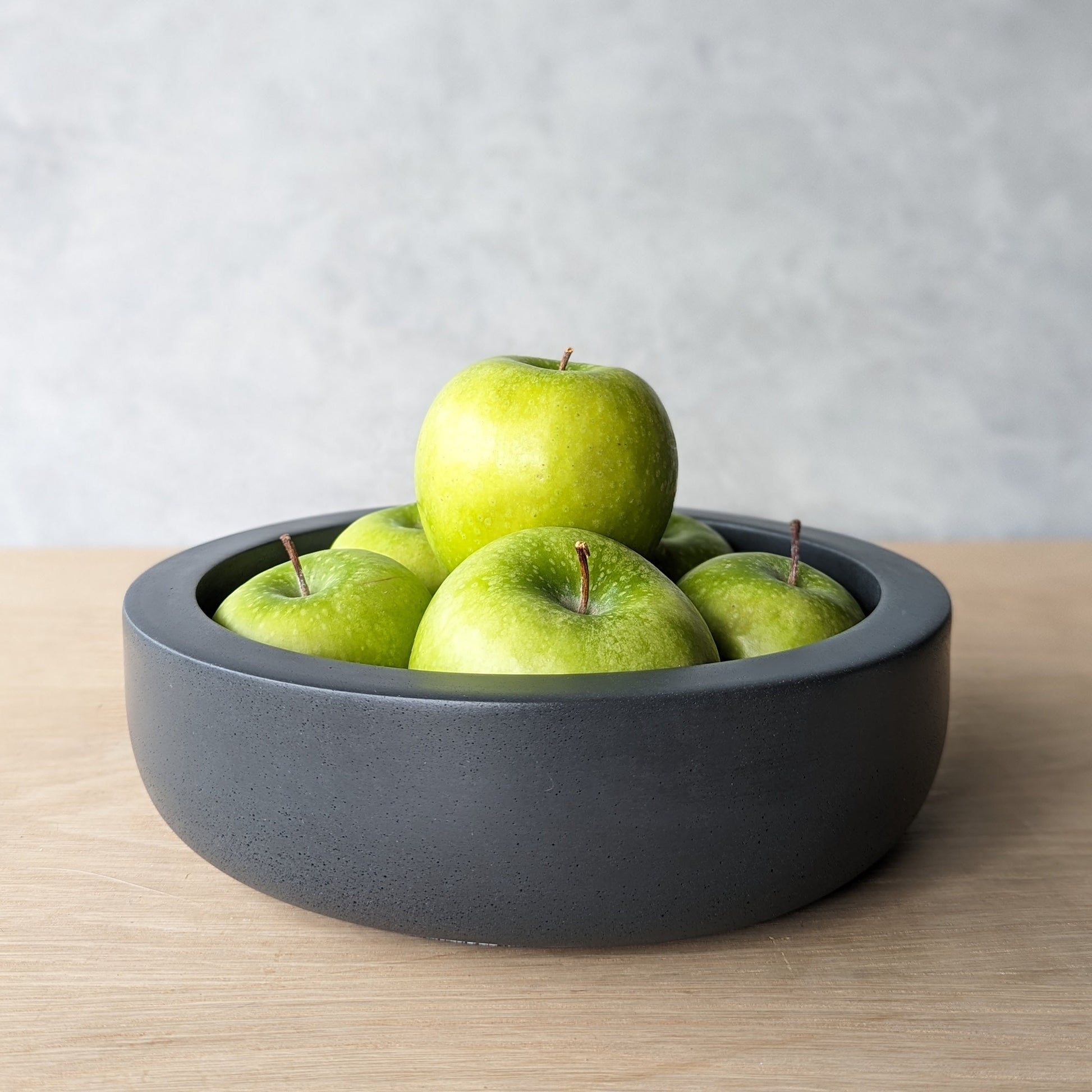 9" Heavy Concrete Fruit Bowl