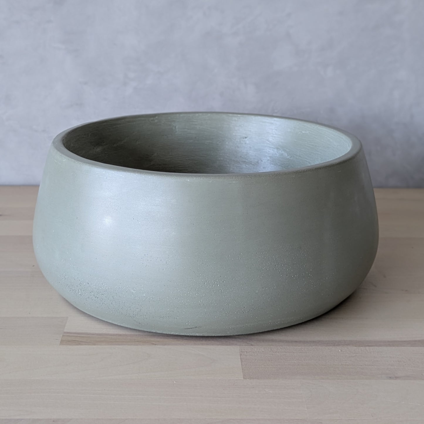 11" Heavy Duty Concrete Planter with Drain Hole