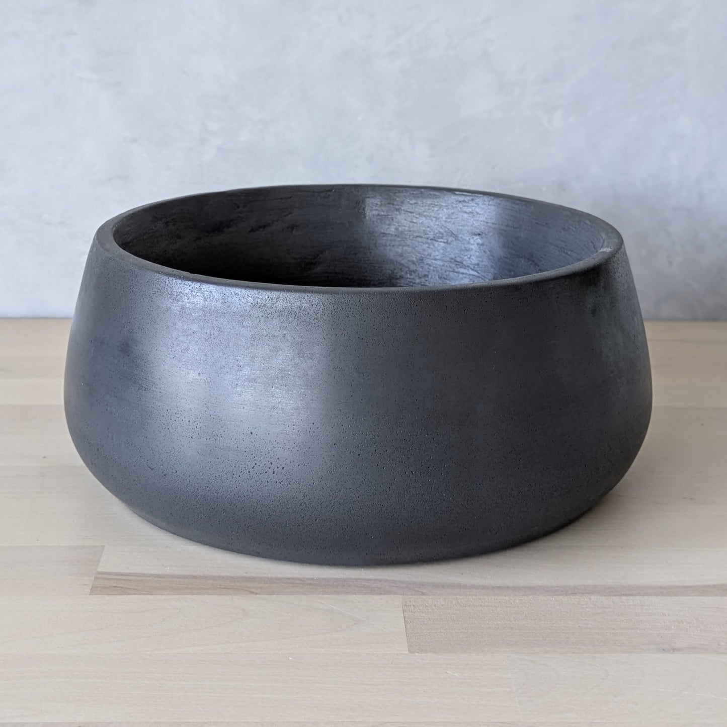 11" Heavy Duty Concrete Planter with Drain Hole