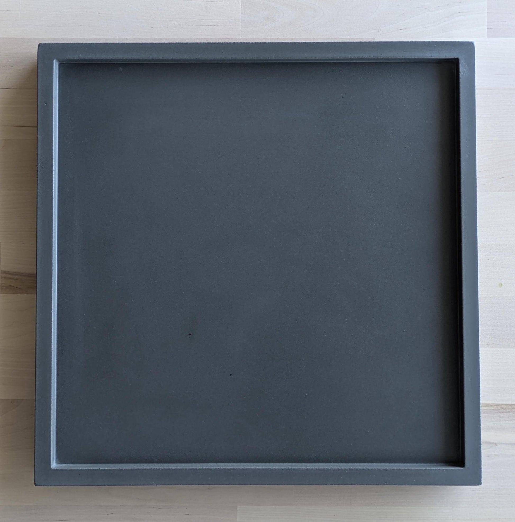 Square Concrete Tray 15"