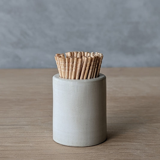 Concrete Toothpick Holder