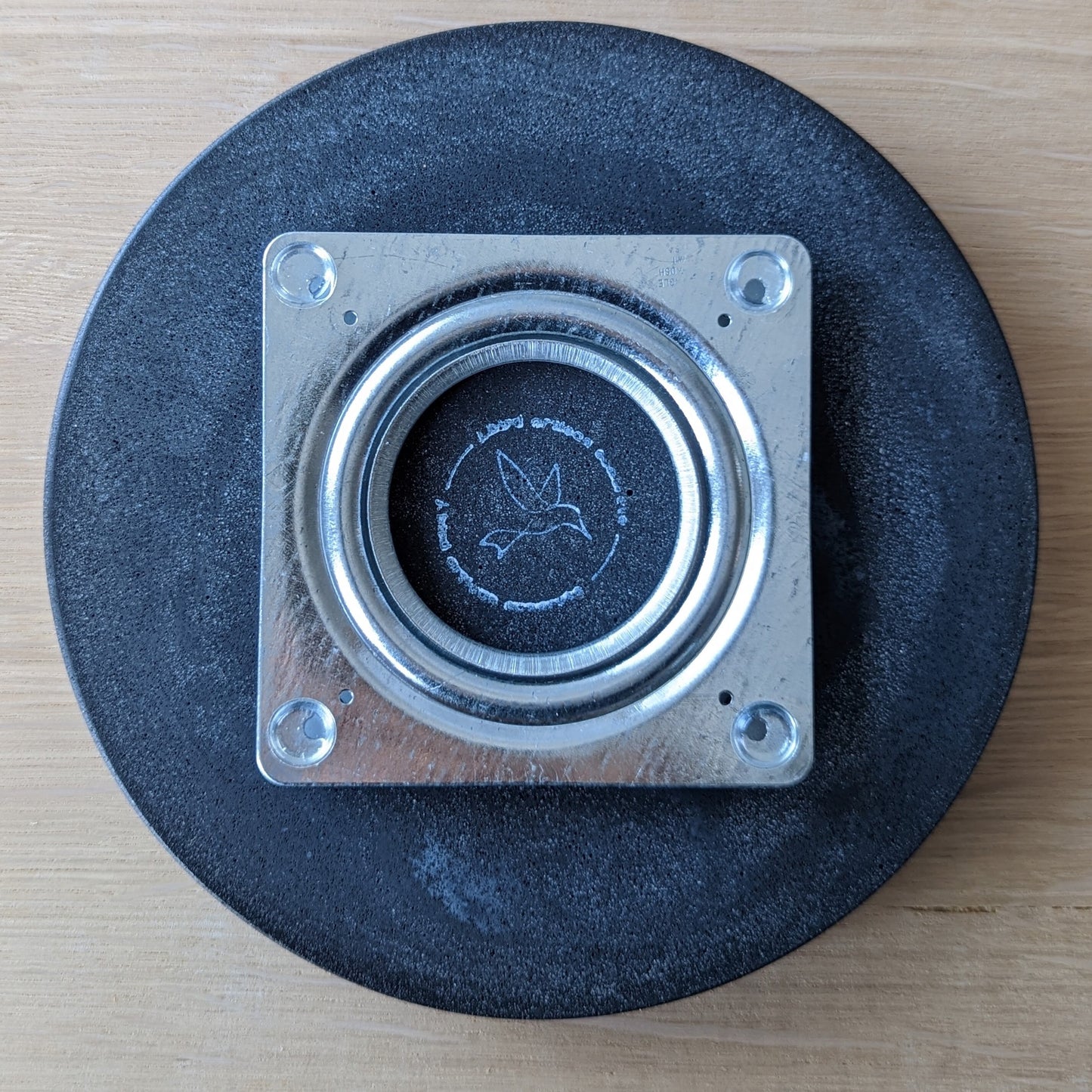 7.5" Small Concrete Lazy Susan Turntable