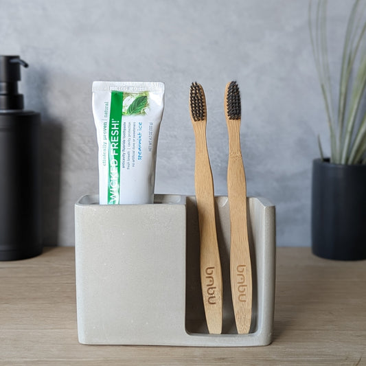 Concrete Toothbrush Holder