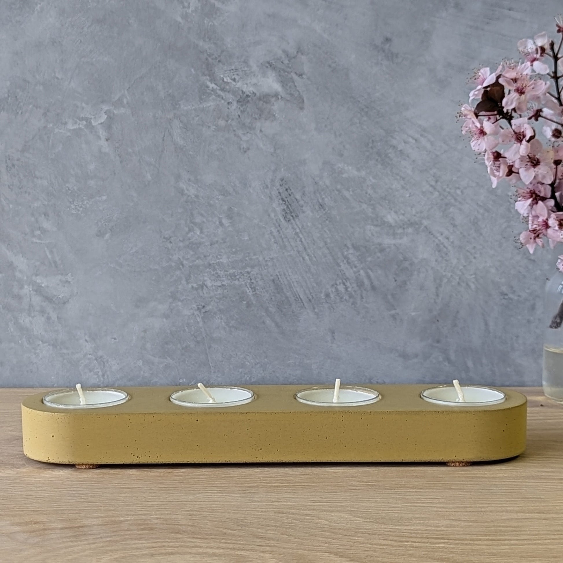 Concrete Tealight Candle Holder