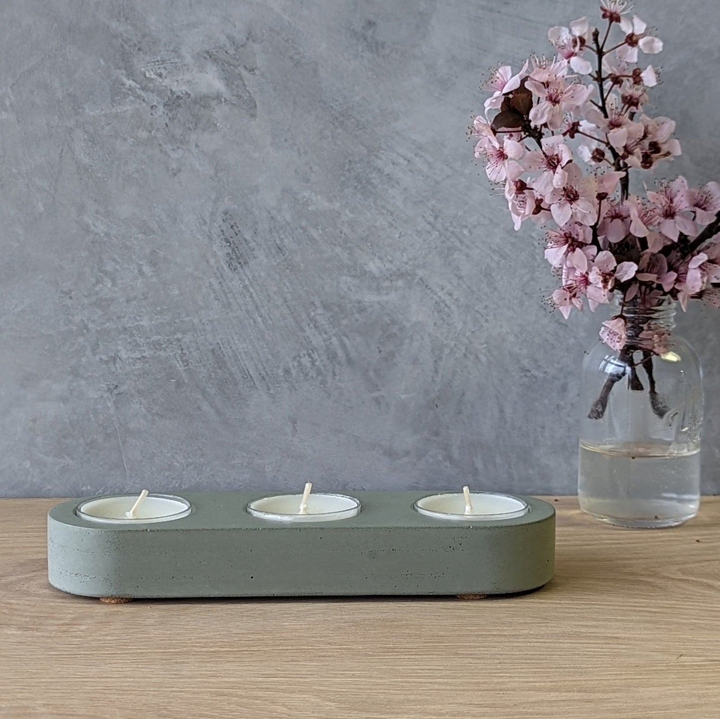 Concrete Tealight Candle Holder