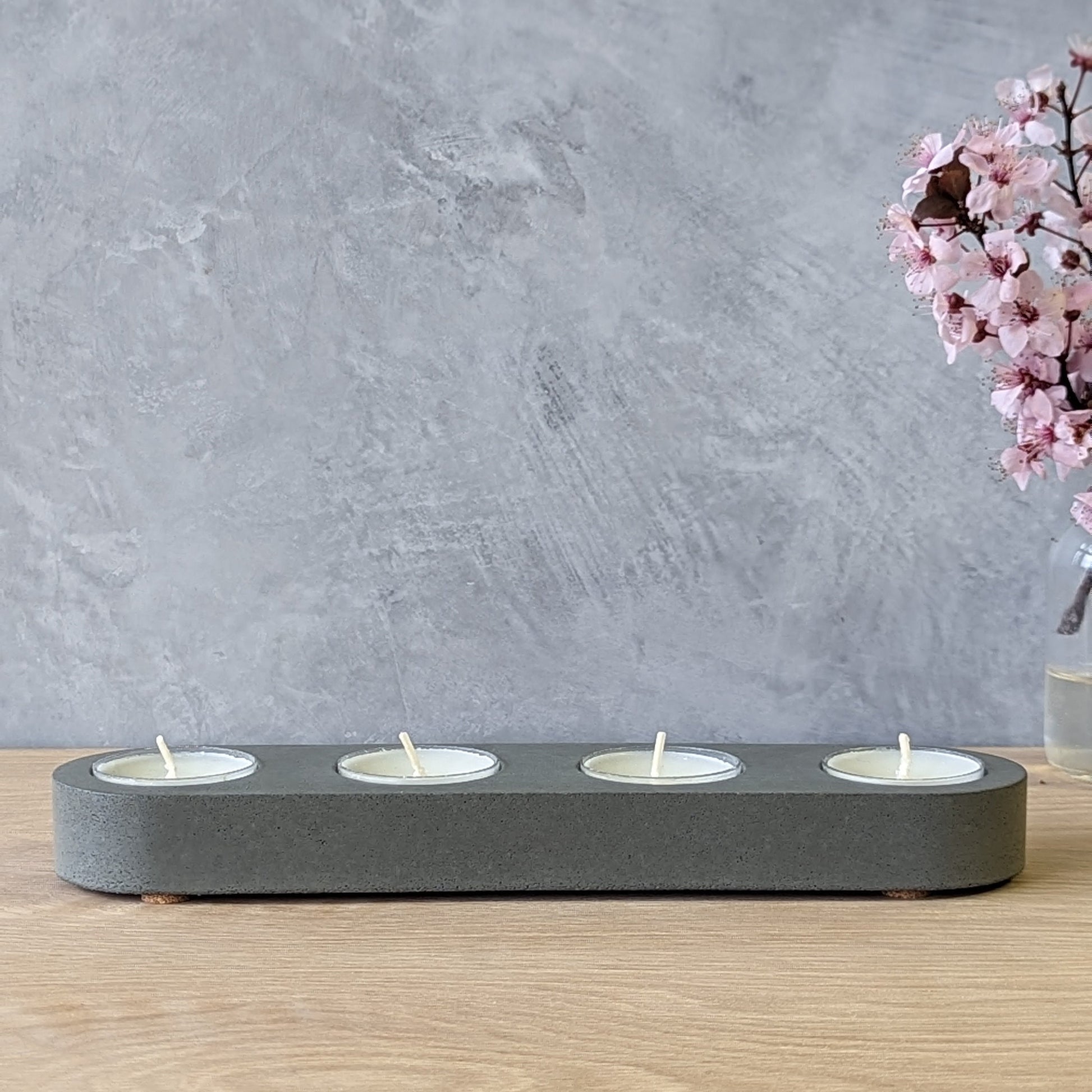 Concrete Tealight Candle Holder