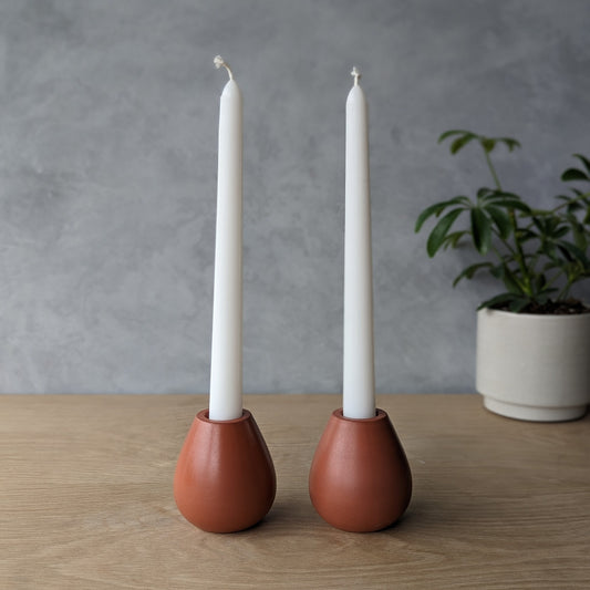 Concrete Candle Holder Set of 2